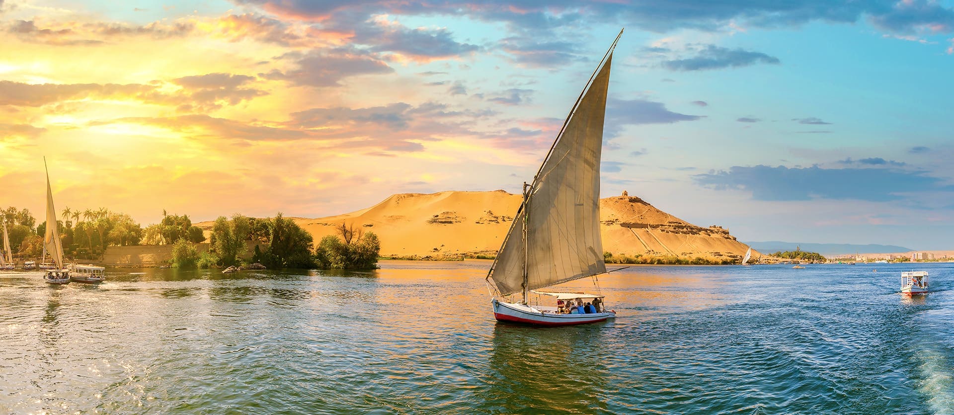Pirámides, faraones y crucero por el Nilo