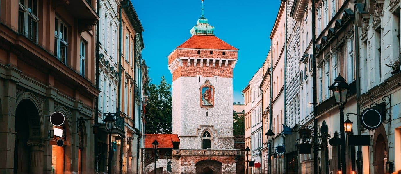 St. Florian's Gate  <span class="iconos separador"></span> Krakow