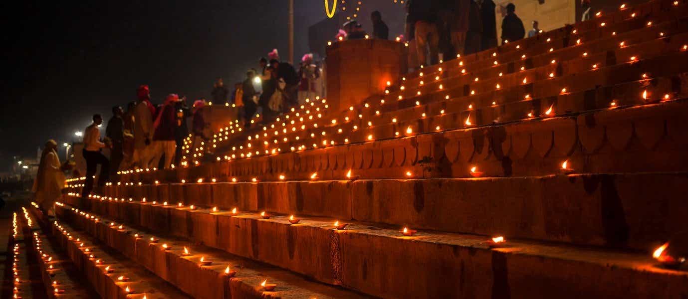 Ceremony on the Ganges <span class="iconos separador"></span> Varanasi 