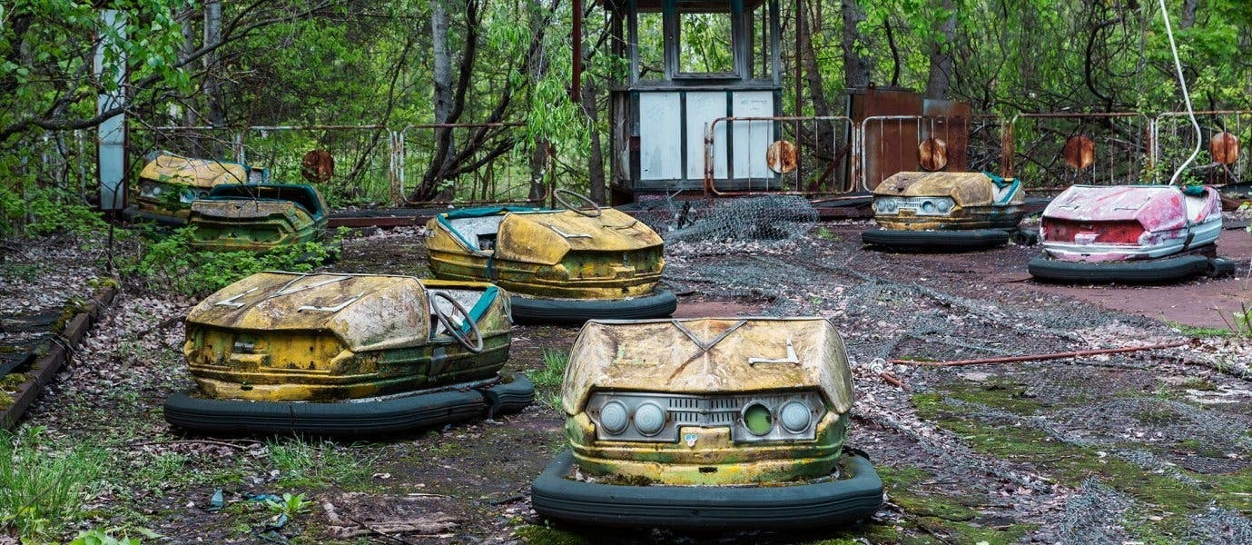 Pripyat Amusement Park <span class="iconos separador"></span> Chernobyl <span class="iconos separador"></span> Ukraine 