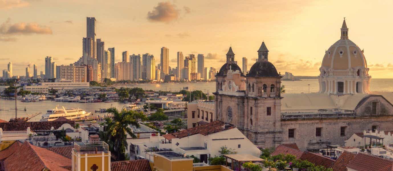 Panoramic view of Cartagena