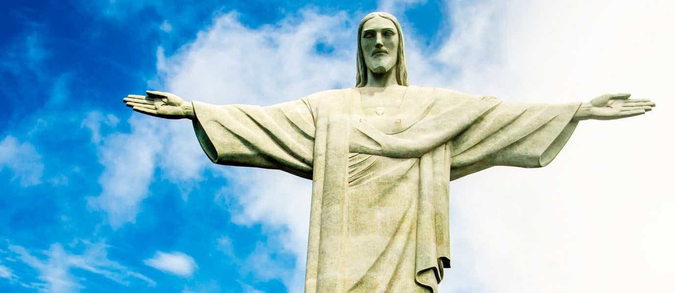 Christusstatue in Rio de Janeiro <span class="iconos separador"></span> Brasilien