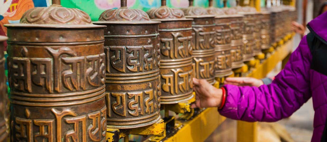 Buddhist Prayer Wheels <span class="iconos separador"></span> Kathmandu 
