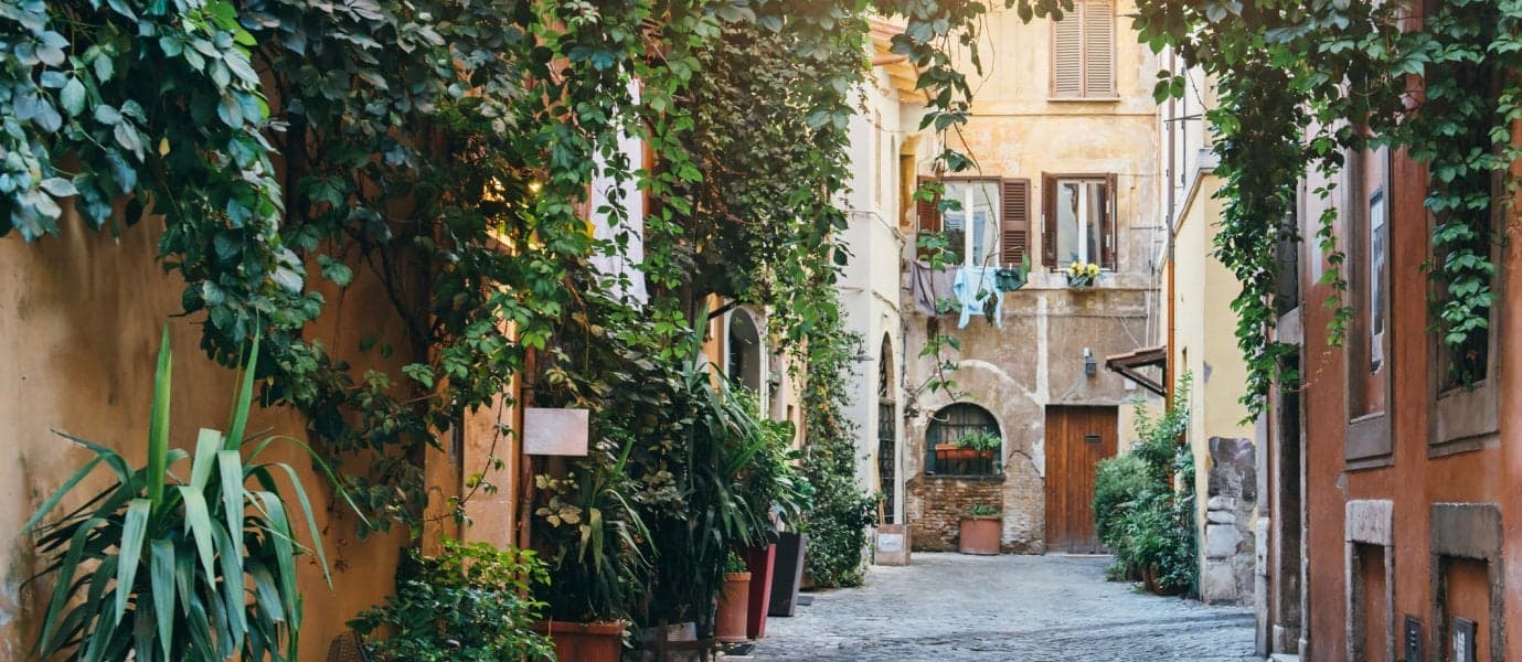 Quartier du Trastevere <span class="iconos separador"></span> Rome