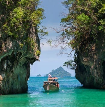 Tesoros tailandeses y acantilados de Krabi