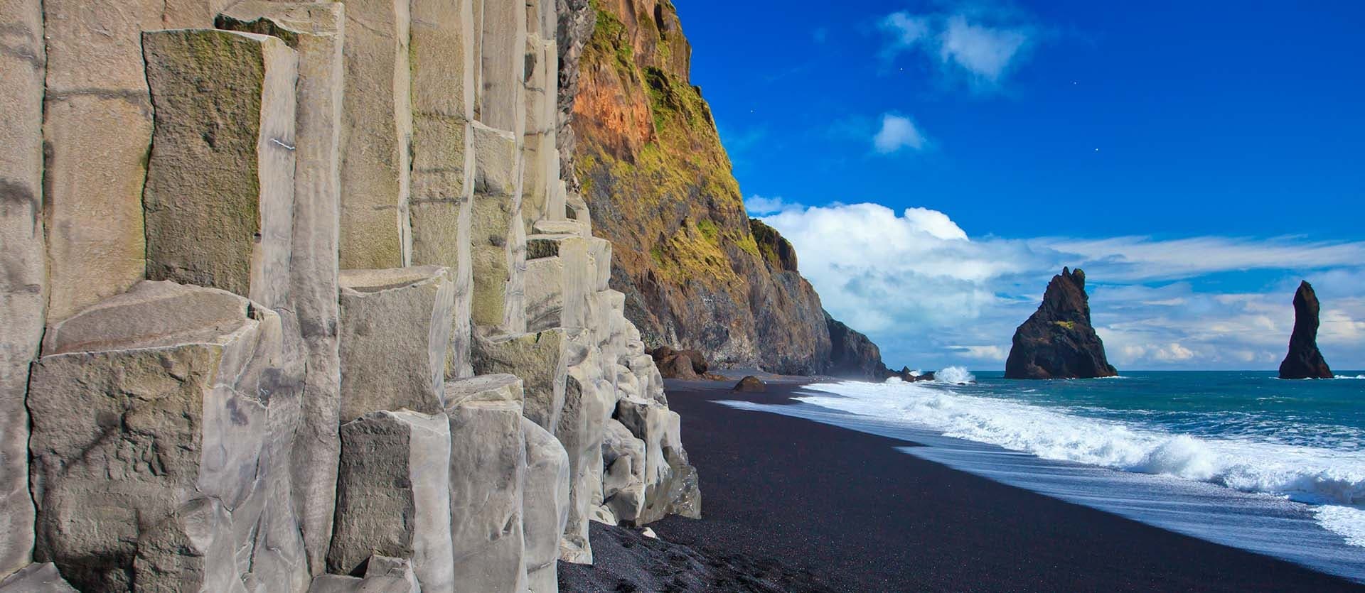 Playa de arena negra <span class="iconos separador"></span> Vik