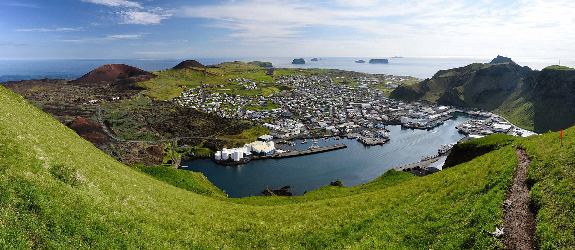 Vista panorámica <span class="iconos separador"></span> Vestmanneyjar