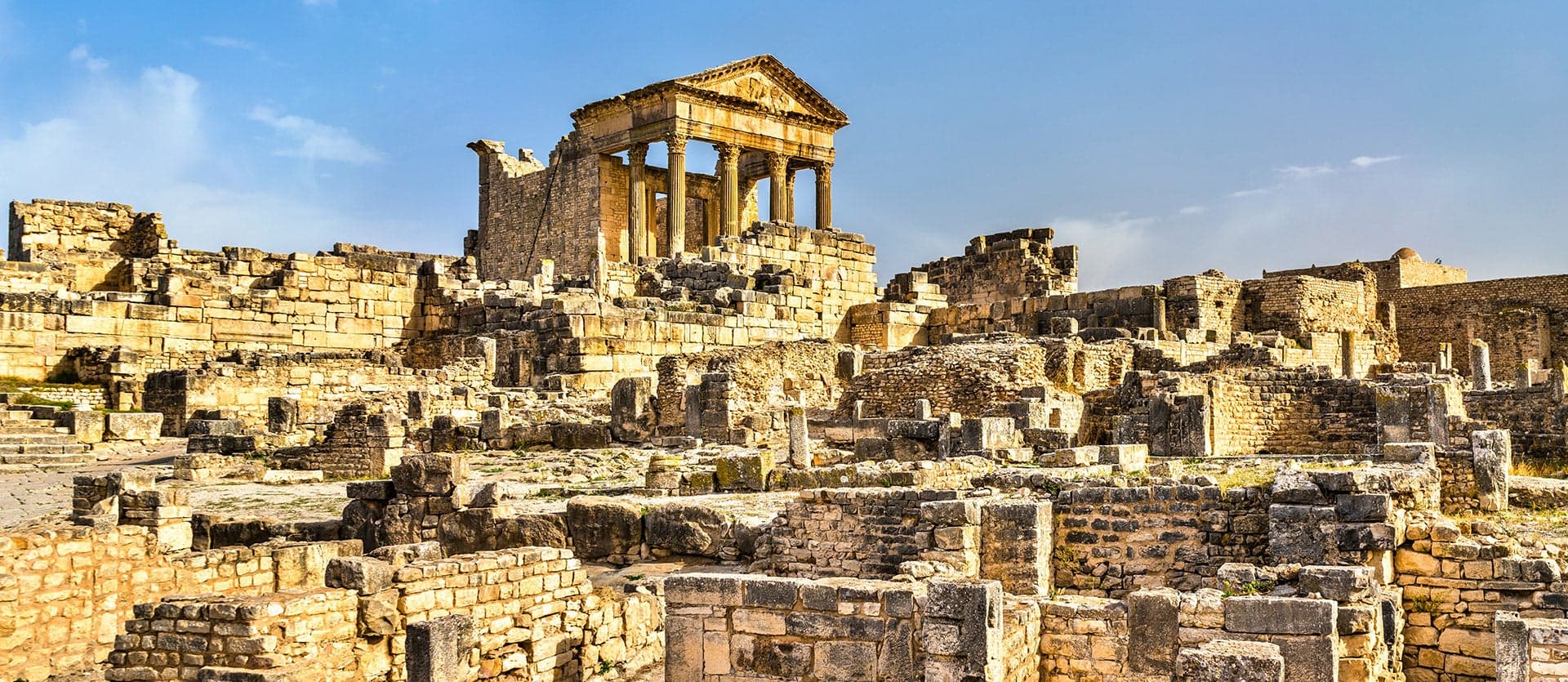 Roma imperial y esencia de Túnez