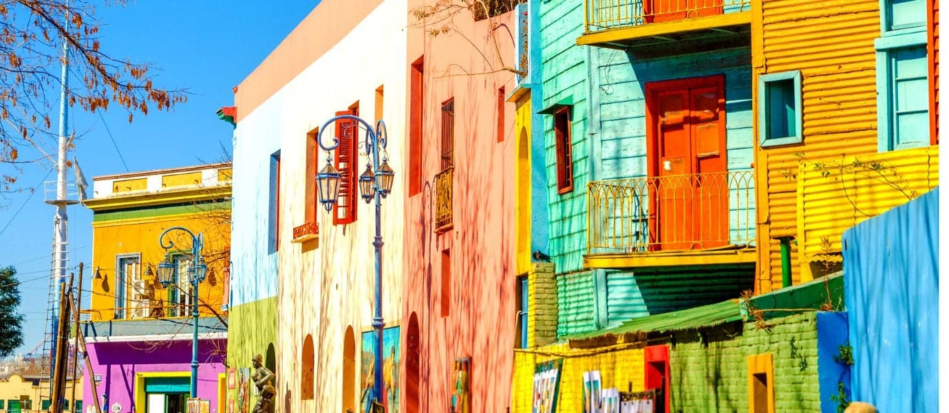 Maisons colorées <span class="iconos separador"></span> Barrio de la Boca <span class="iconos separador"></span> Buenos Aires <span class="iconos separador"></span> Argentine