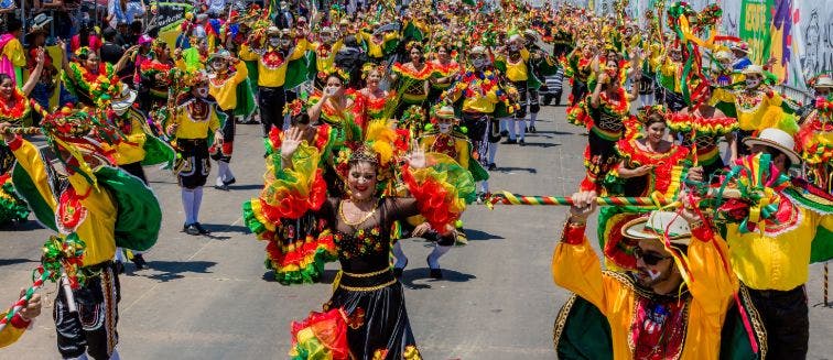 Fiestas populares en  Colombia