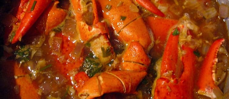 Enchilada de langouste
