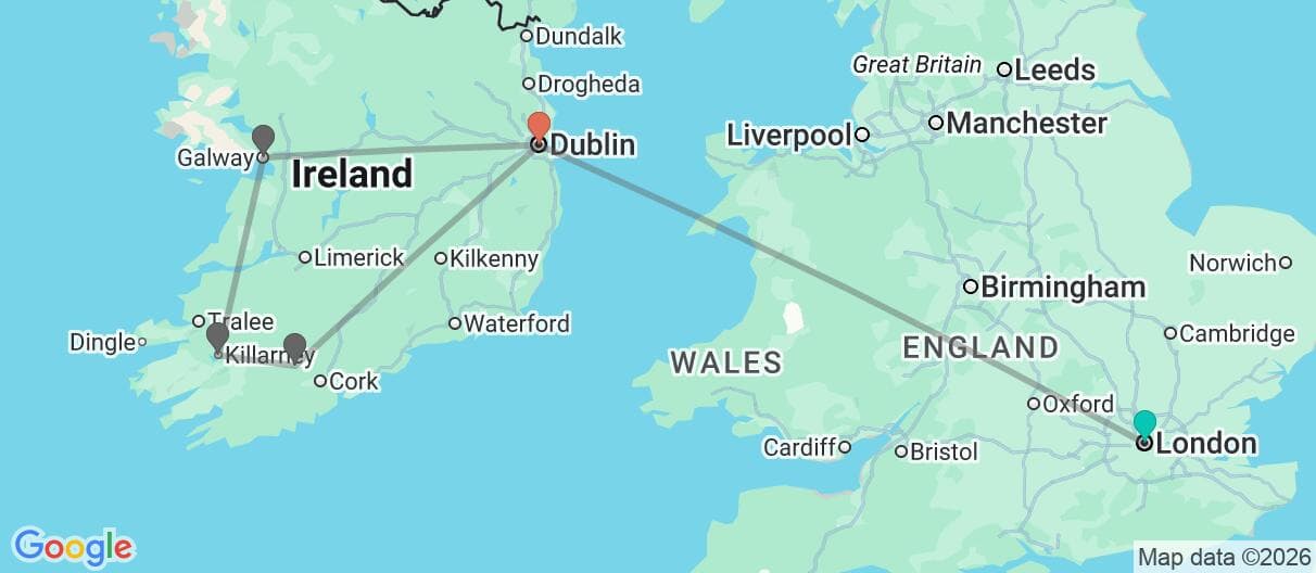 Trip map
