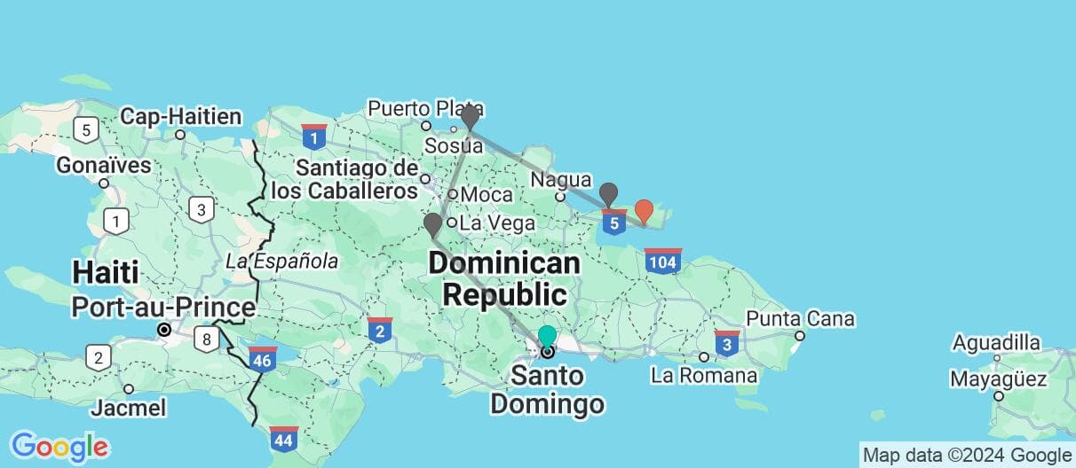 Trip map