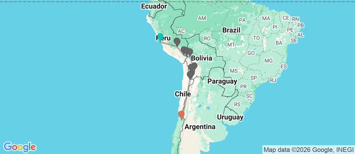 Trip map