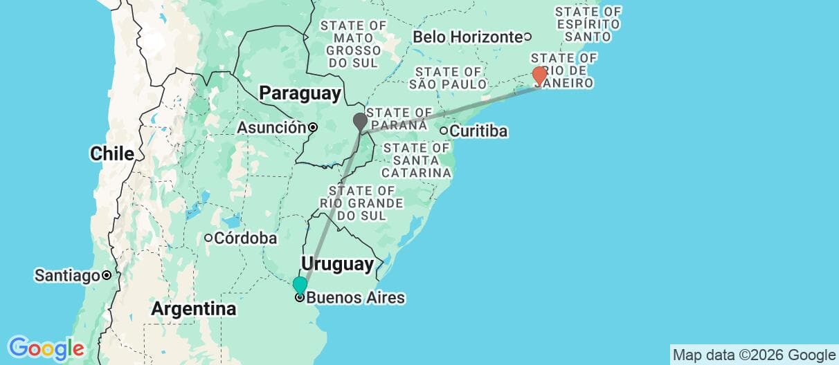 Trip map