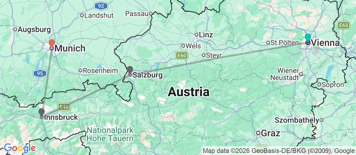 Trip map