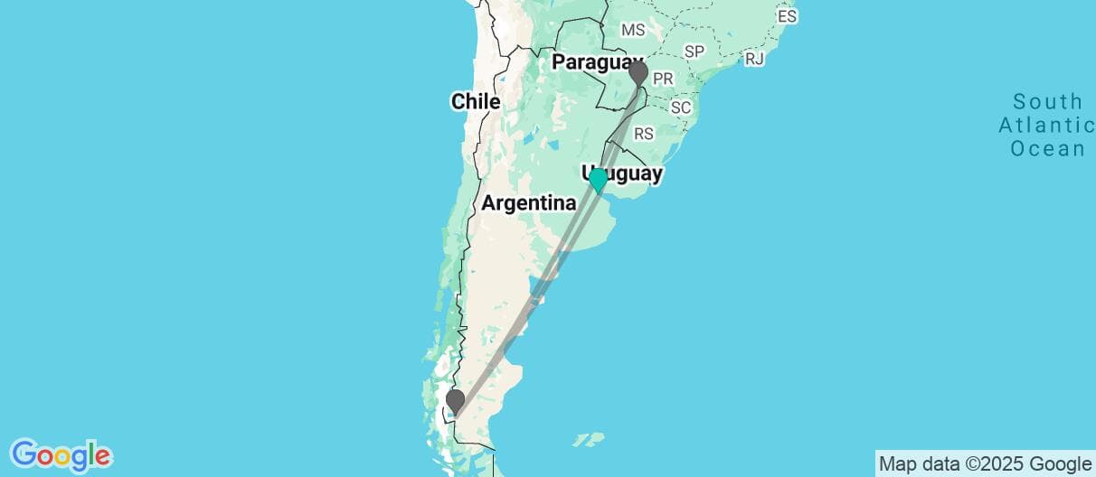 Trip map