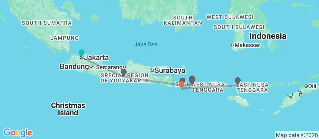 Trip map