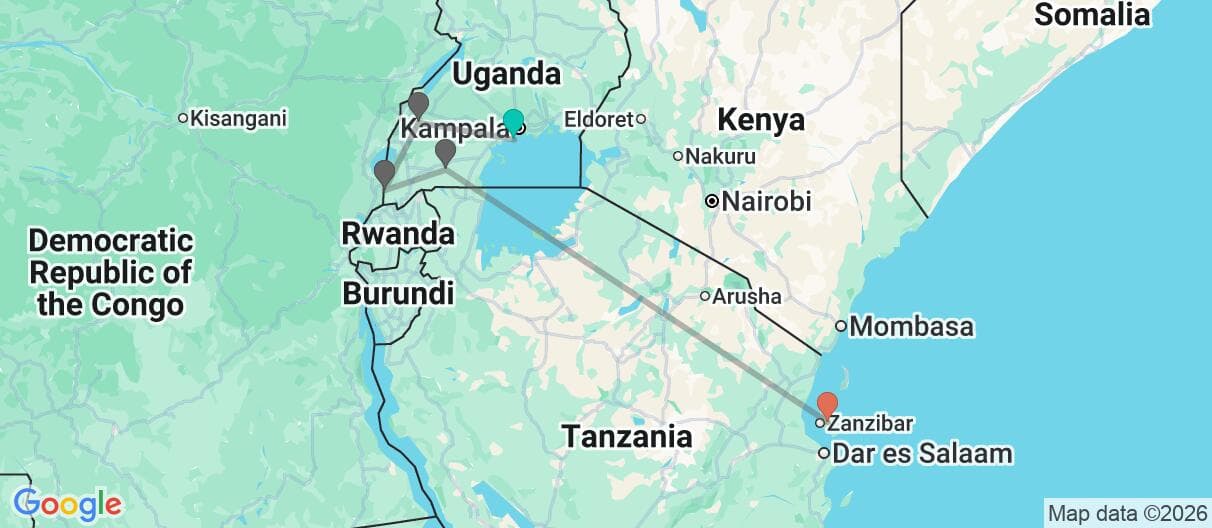 Trip map