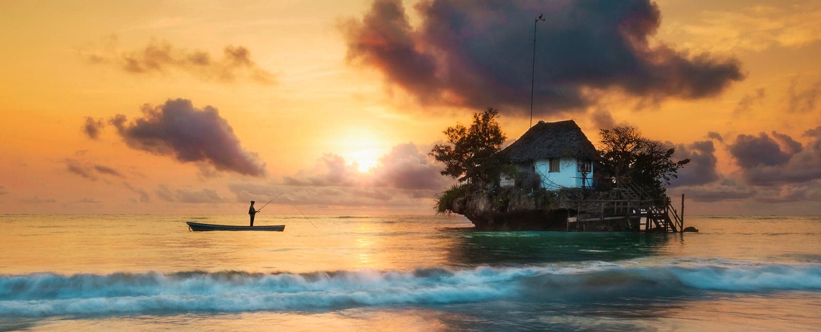 Zanzibar - Night on board