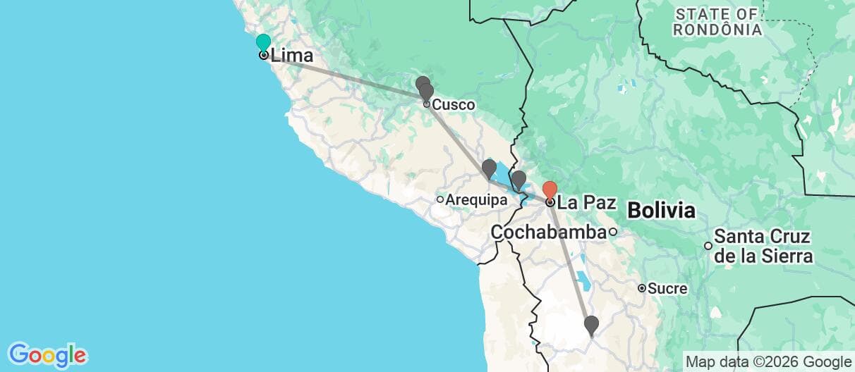 Trip map