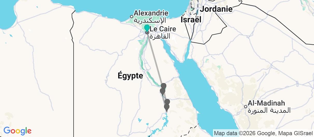 Carte du voyage