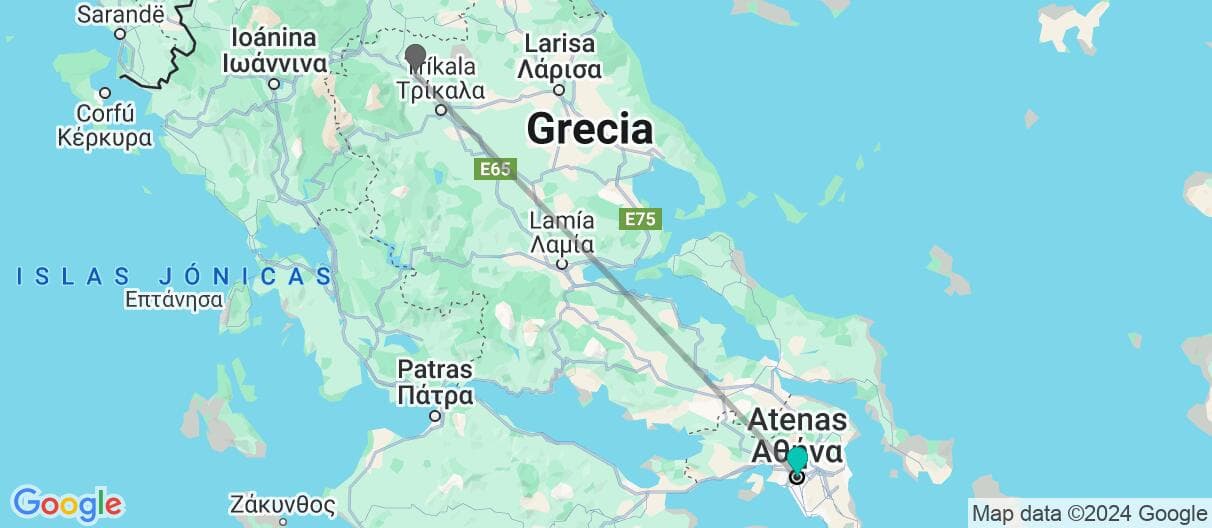 Mapa del viaje