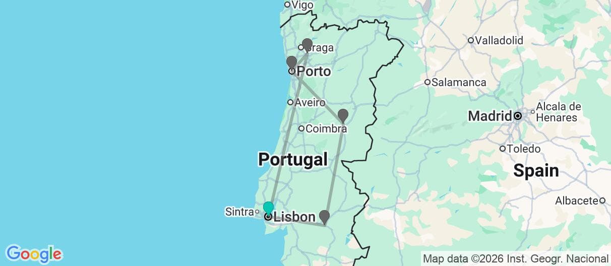 Trip map