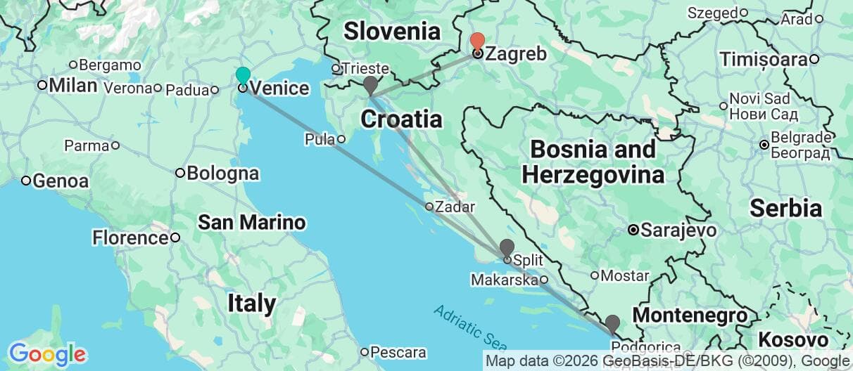 Trip map