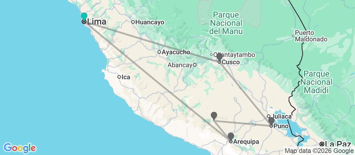 Trip map