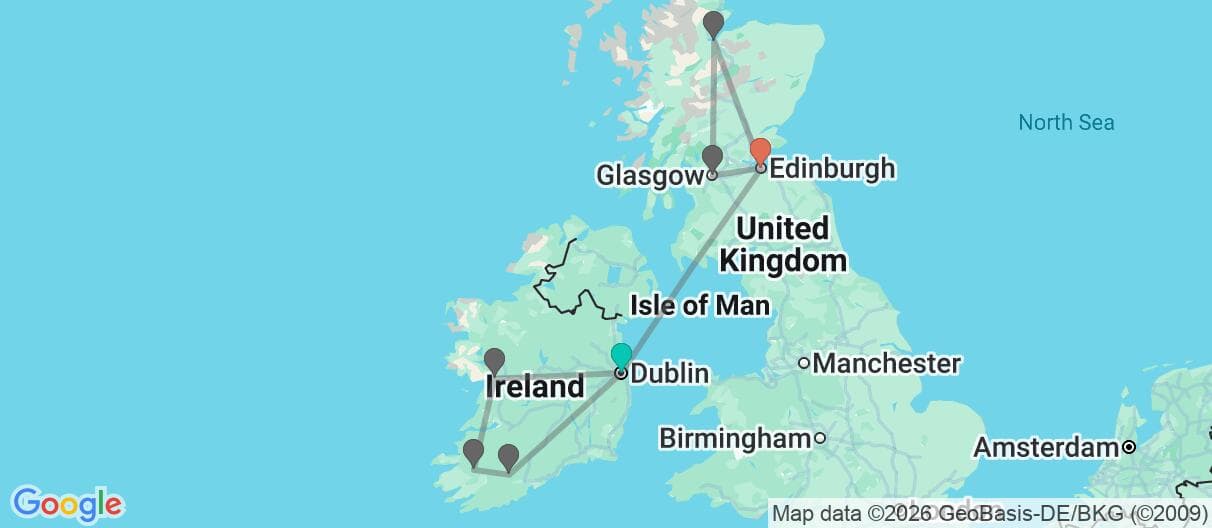 Trip map