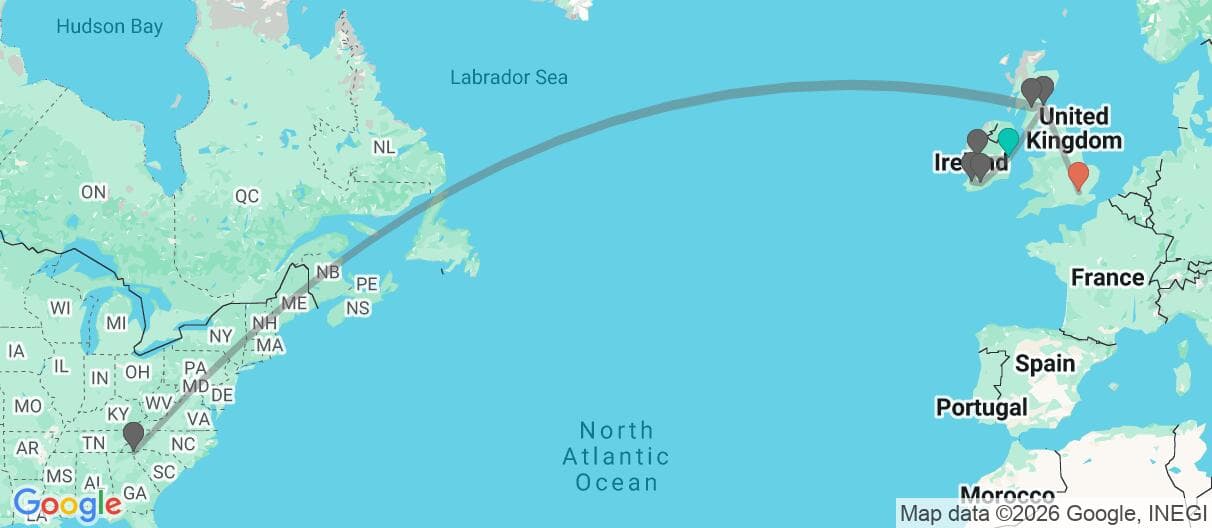 Trip map