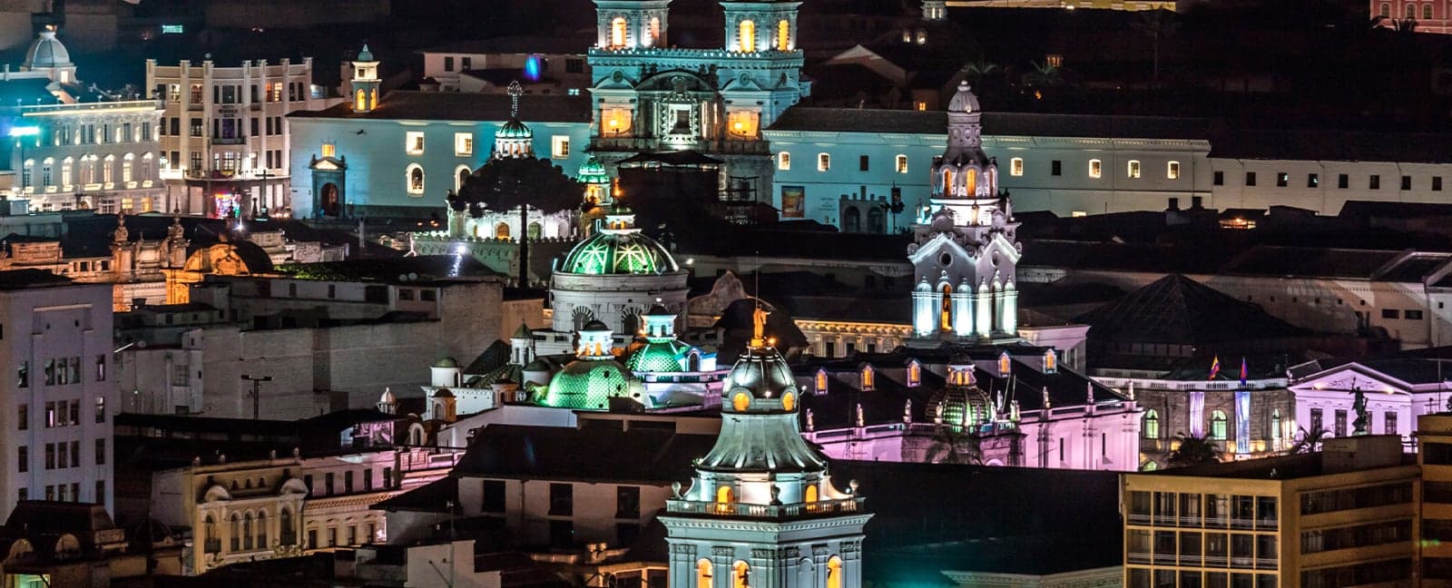 Quito - Night on board