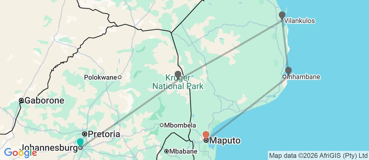 Trip map