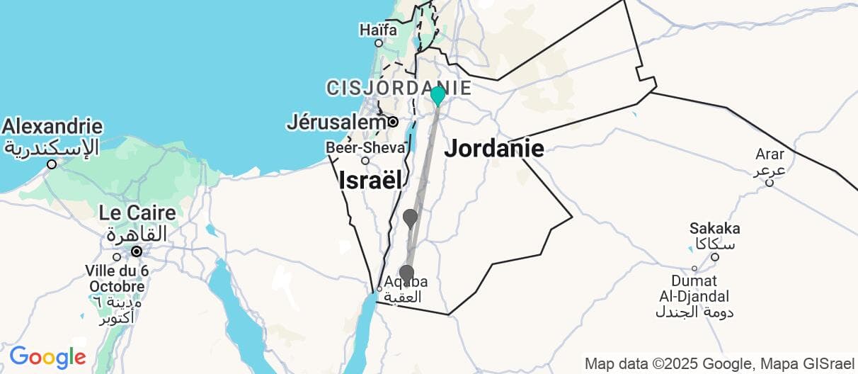 Carte du voyage