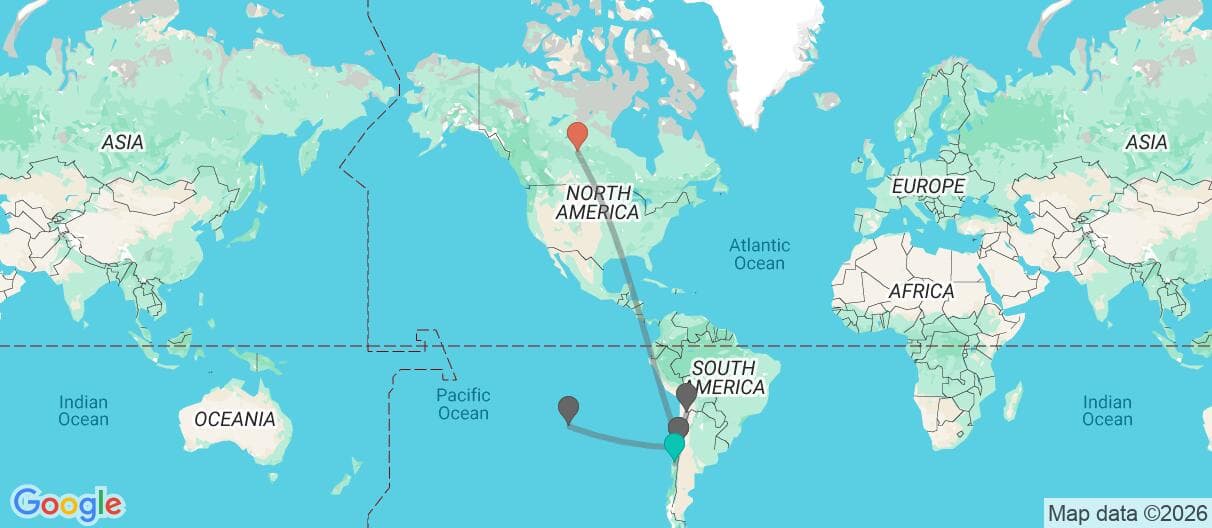 Trip map