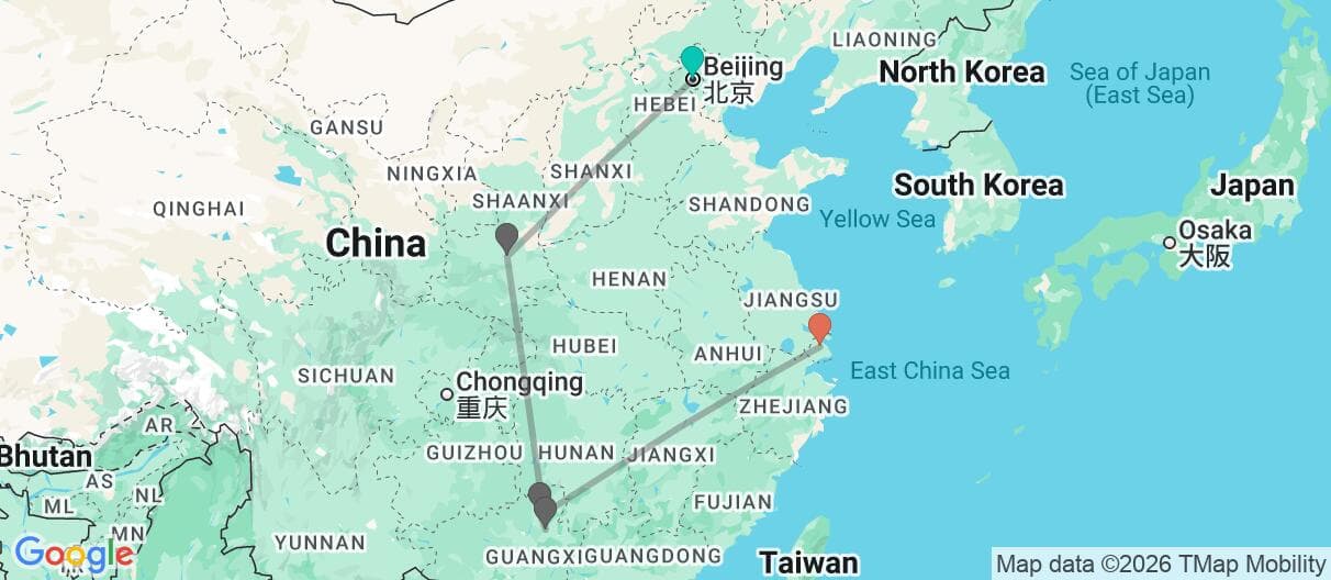 Trip map