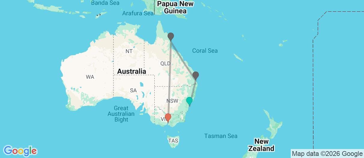 Trip map