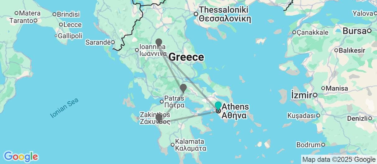 Trip map