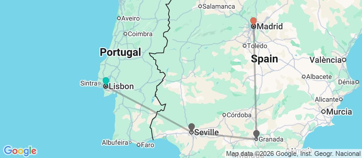 Trip map