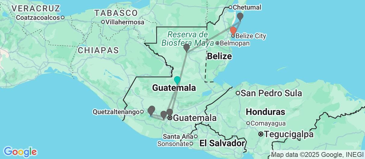 Trip map