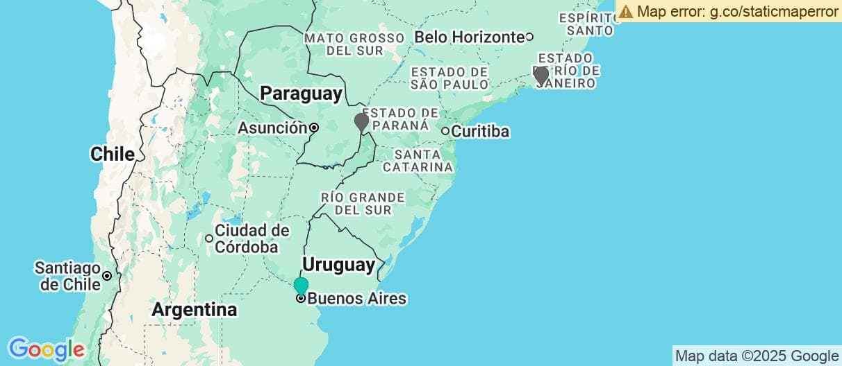 Mapa del viaje