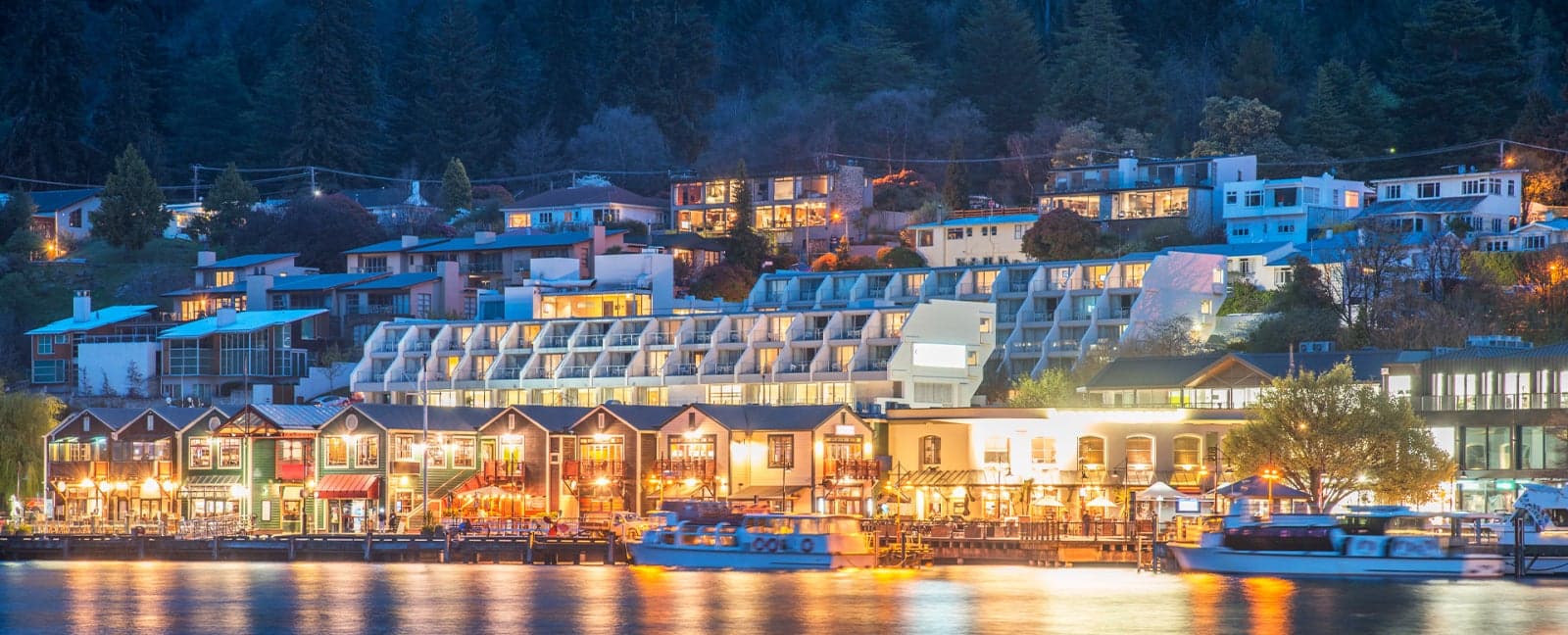 Queenstown - Night on board