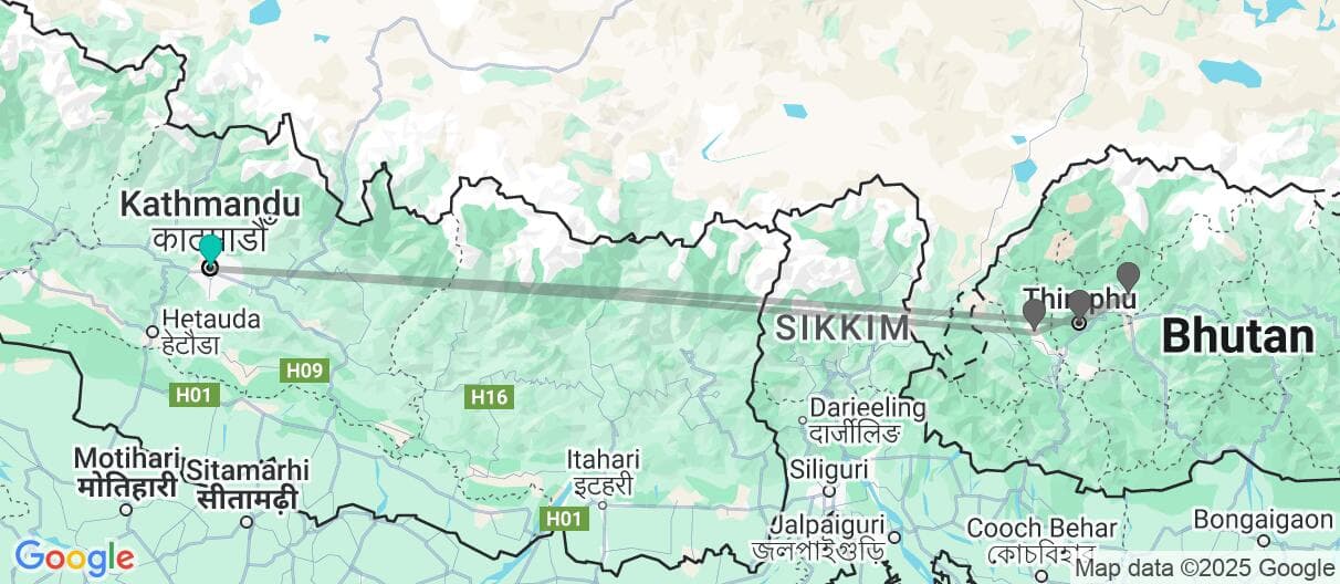 Trip map