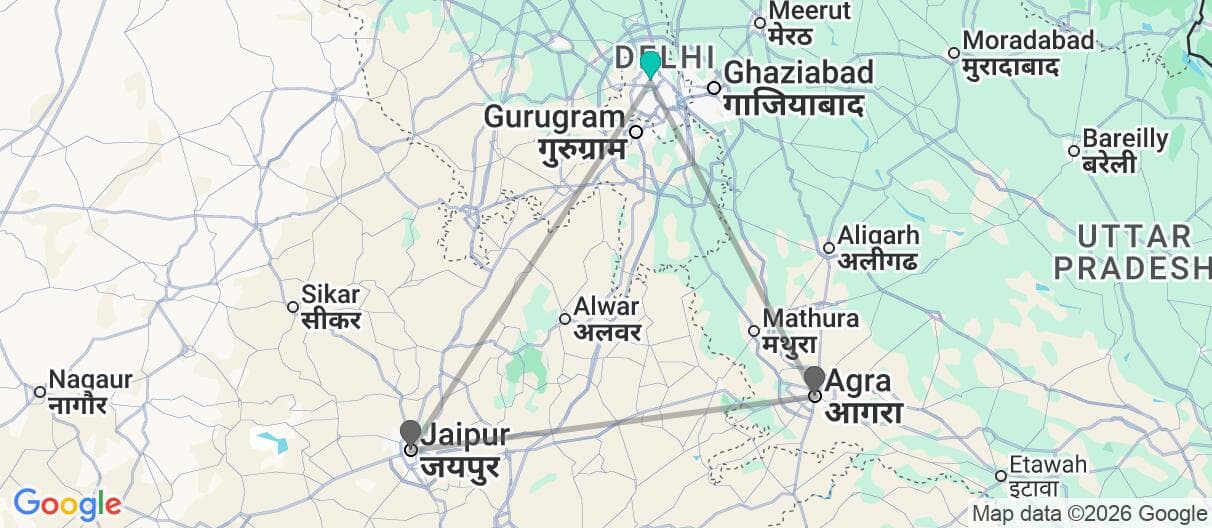 Trip map