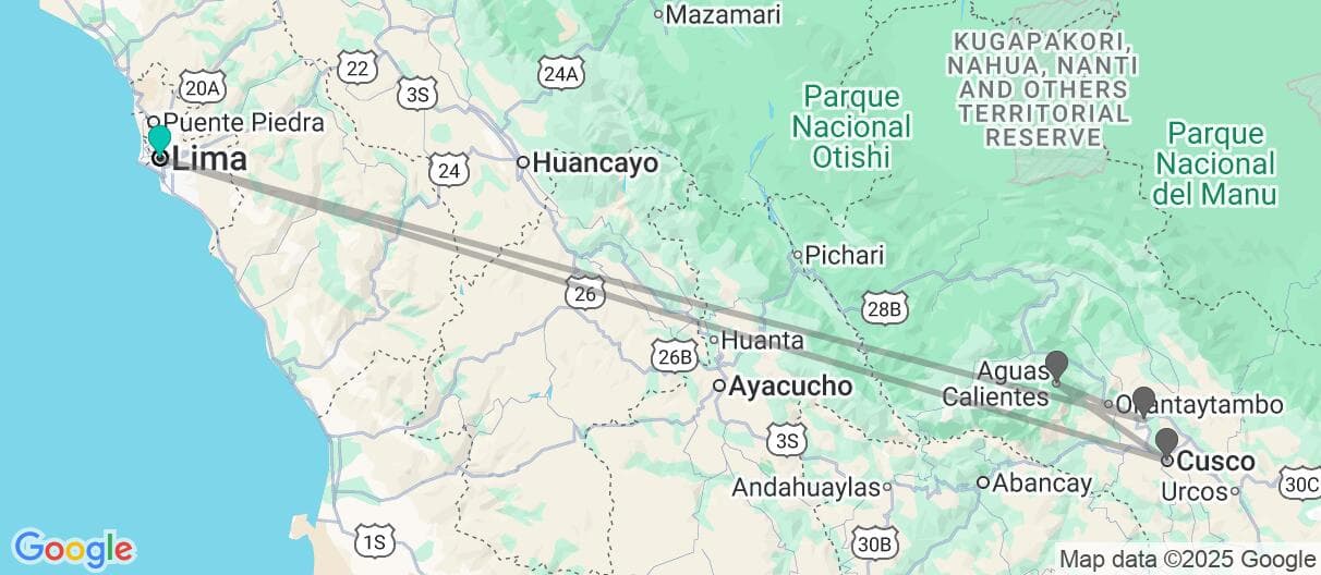 Trip map