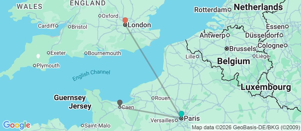Trip map