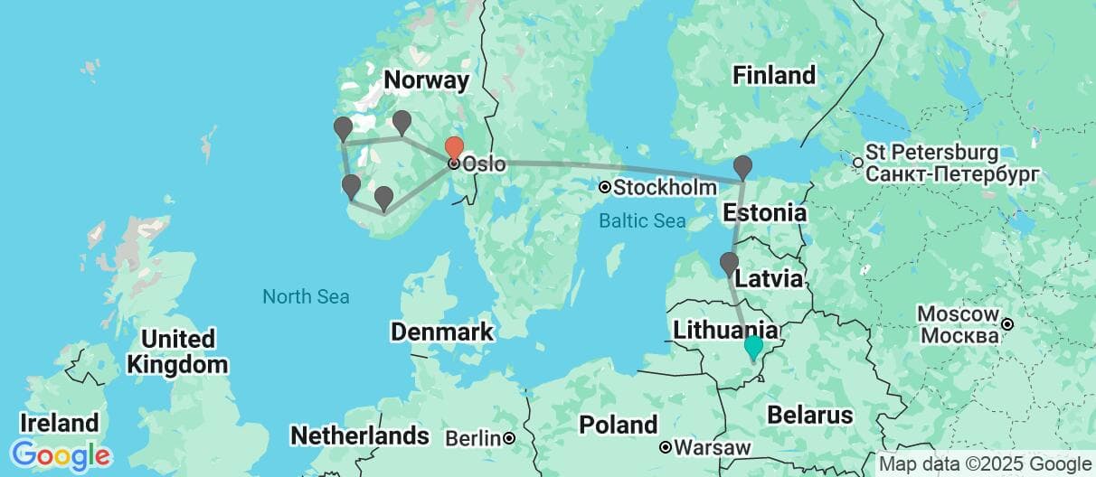 Trip map