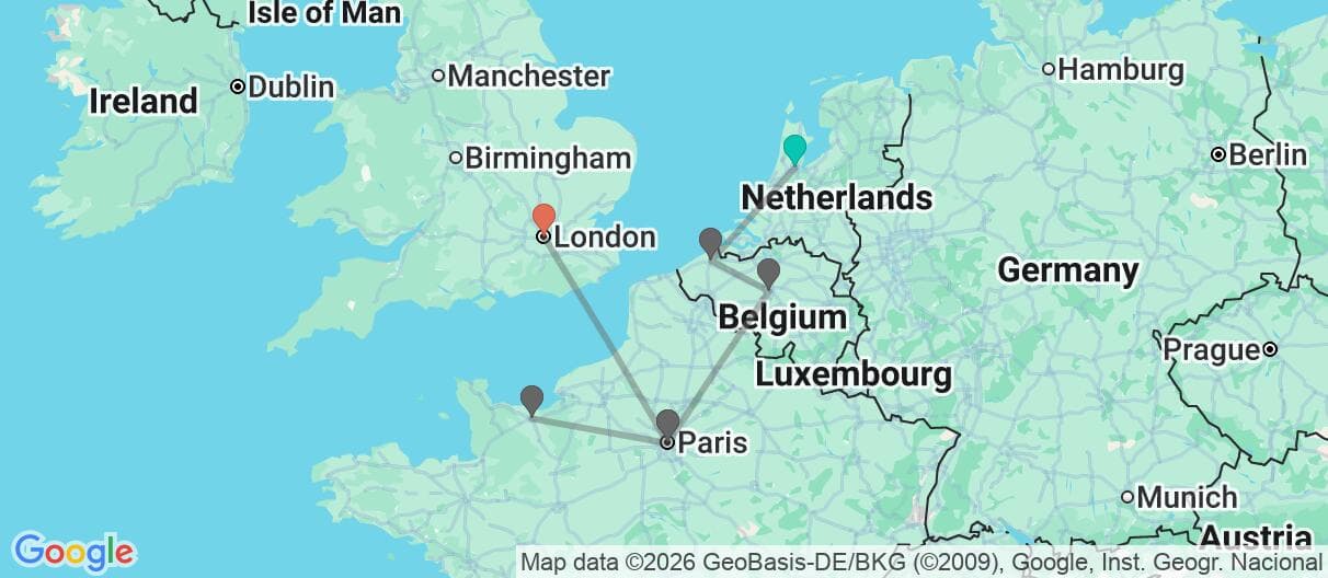 Trip map