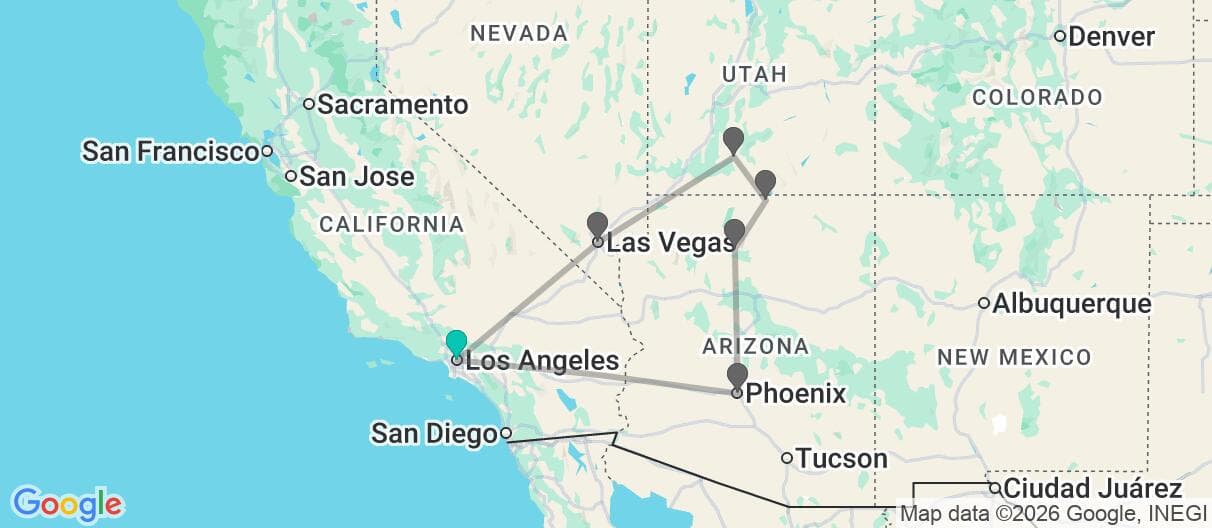 Trip map